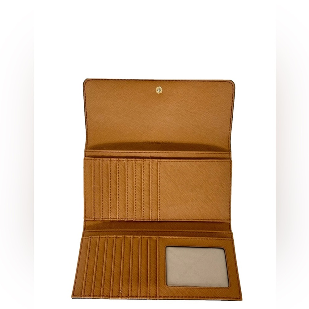 MICHAEL KORS LARGE LOGO TRIFOLD WALLET - Picture 7 of 9